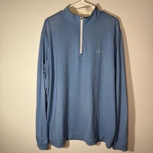 Rhoback Heather Blue Performance Pullover
